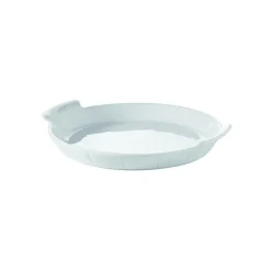 Plat à Oeuf Porcelaine Blanc Ø 18 cm