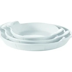 Plat à Oeuf Porcelaine Blanc Ø 18 cm
