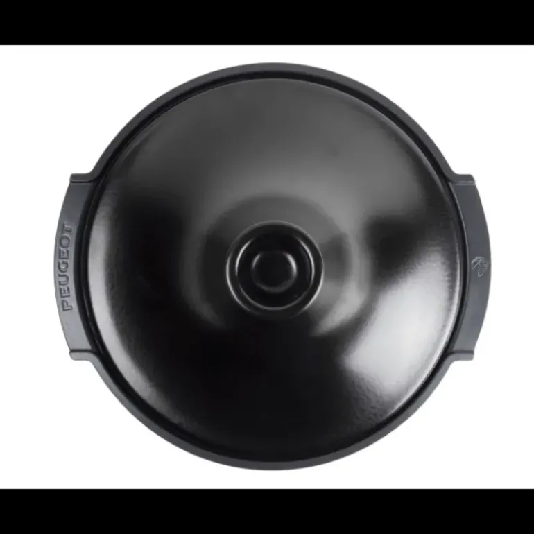 Plat à Tajine en Aluminium Revêtement Céramique 30 cm Noir Satin Peugeot