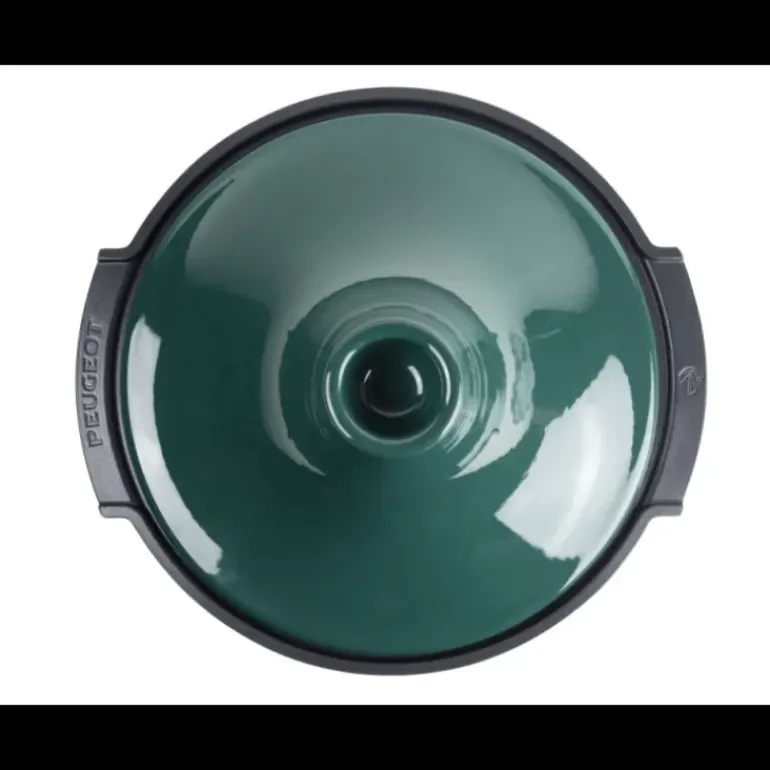 Plat à Tajine en Aluminium Revêtement Céramique 30 cm Vert Forêt Peugeot