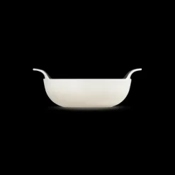 Plat Balti En Fonte Rond 24 cm Meringue Le Creuset