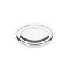 Plat Inox Ovale 34 x 23 cm