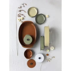 Plat Oblong Cannelle 34 x 25 cm Caractère Culinaire Revol