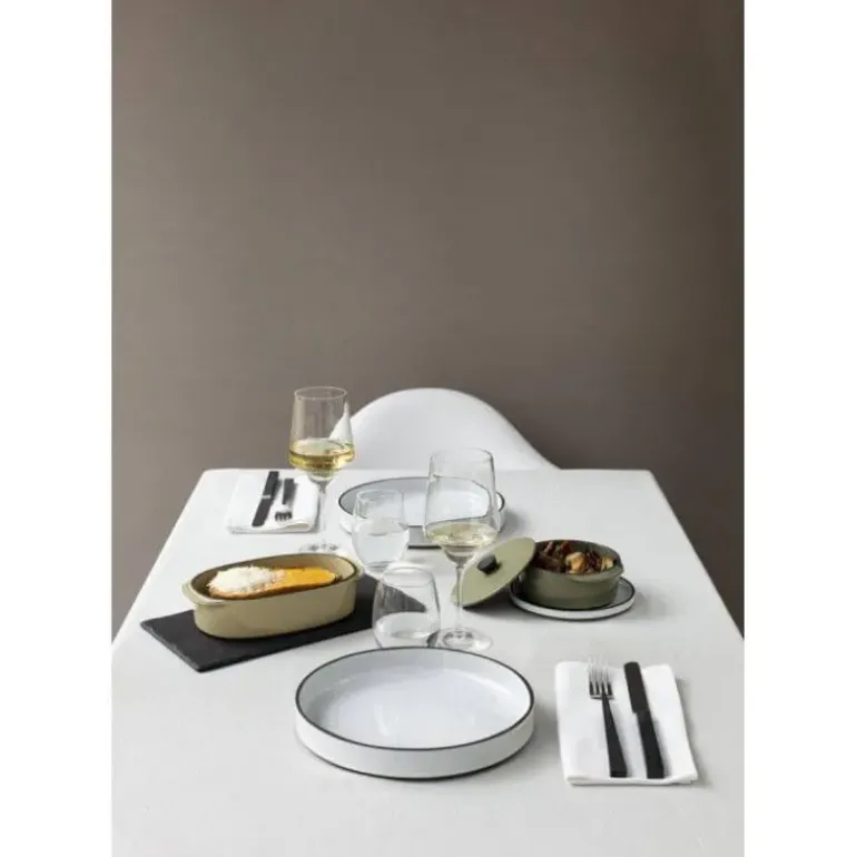 Plat Oblong Cardamome 19 x 13 cm Caractère Culinaire Revol