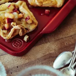 Plat Rectangulaire en Céramique 42.5x31.5 cm Fusain Emile Henry