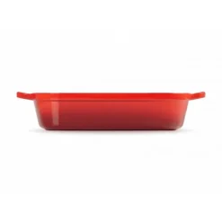 Plat Rectangulaire en Fonte 37 cm Cerise Le Creuset