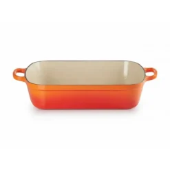 Plat Rectangulaire en Fonte 37 cm Volcanique Le Creuset
