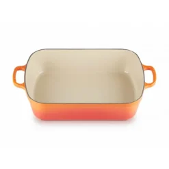 Plat Rectangulaire en Fonte 37 cm Volcanique Le Creuset
