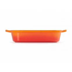 Plat Rectangulaire en Fonte 37 cm Volcanique Le Creuset