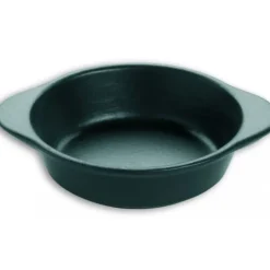 Plat Rond Creux Ø 18 cm Noir en Fonte émaillée