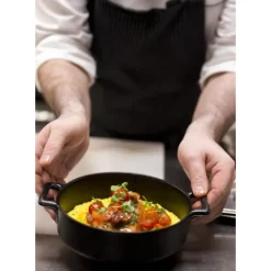 Plat Rond Noir Ø18,5 cm Belle Cuisine Revol