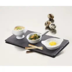 Plateau Rectangulaire Ardoise 25 x 12 cm Basalt Revol