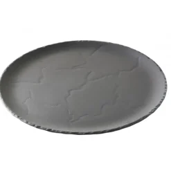 Plateau Rond Ardoise Ø 28,5cm Basalt Revol