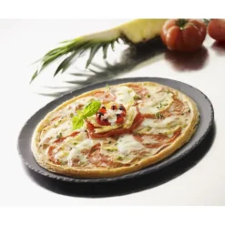 Plateau Rond Ardoise Ø 28,5cm Basalt Revol