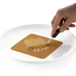 Pochoir Silicone Sakura Ø 10 x H 0,1 cm (x2) Silikomart