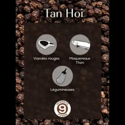 Poivre Noir du Vietnam Tan Hoi Sachet 20 g (x4) Peugeot