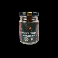Poivre Rouge Kampot IGP 50 g Un Jour Une Épice