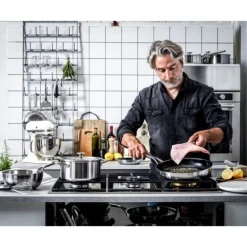 Poêle à Frire Inox 24cm KitchenAid