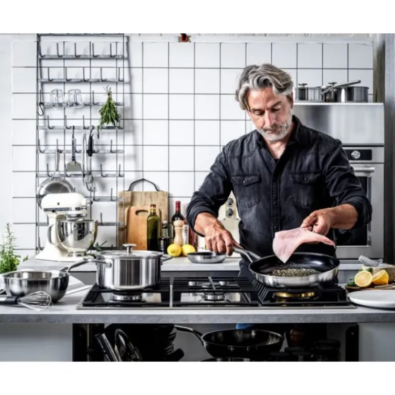 Poêle à Frire Inox 28cm KitchenAid