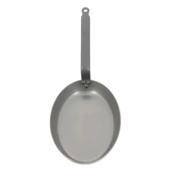 Poêle à Poisson Carbone Plus 36 cm, Ovale, De Buyer, Tôle Acier