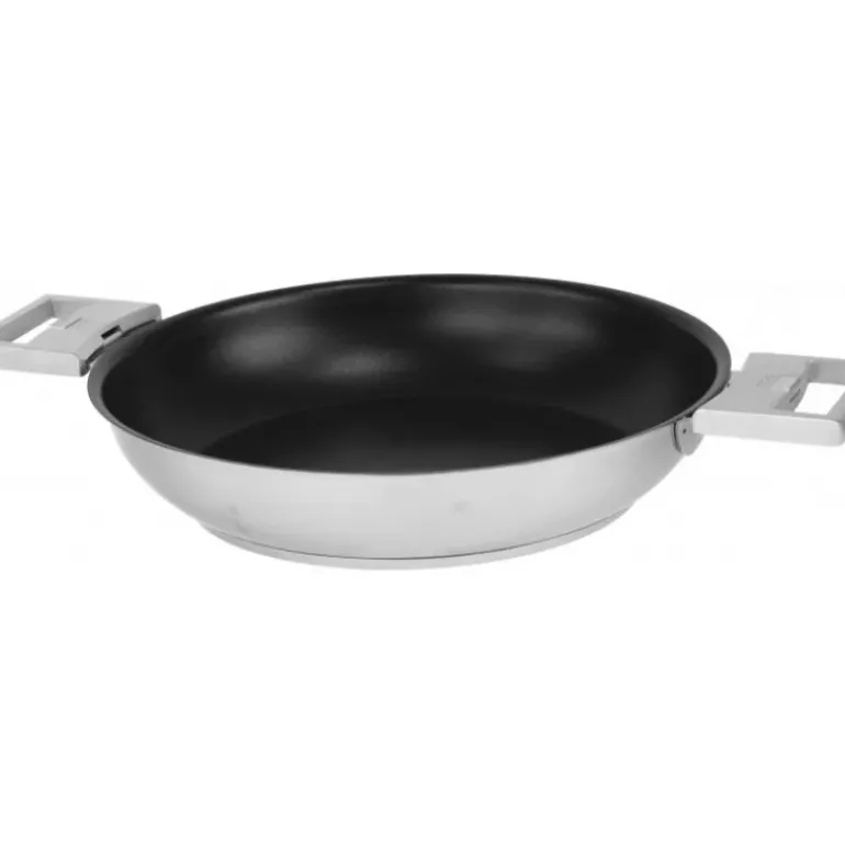 Poêle Haute Ø 24 cm Strate Amovible Inox Exceliss Cristel