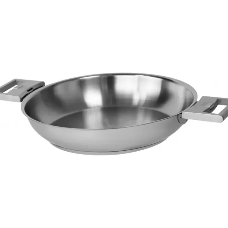 Poêle Haute Ø 24 cm Strate Amovible Inox Cristel
