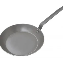 Poêle Lyonnaise Carbone Plus Ø 30 cm De Buyer, Tôle, Queue Feuillard