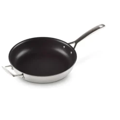 Poêle Profonde Antiadhérente Inox 28 cm Le Creuset