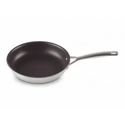 Poêle Profonde en Inox Anti-Adhésif 24 cm Le Creuset