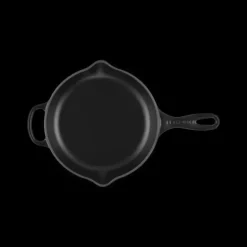 Poêle Skillet Rond 23 cm Noir Mat Le Creuset