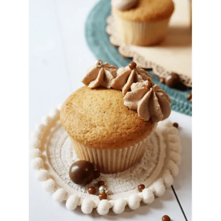 Pot de Décors en Perles Or et Chocolat au Lait 50 g ScrapCooking