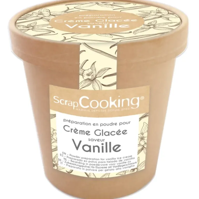 Pot de Préparation pour Glace Vanille 145 g Scrapcooking