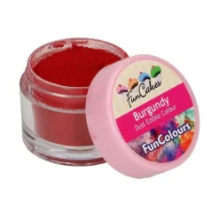 Poudre comestible Rouge bordeaux 1,5 g FunCakes