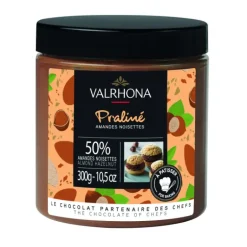 Praliné Amandes Noisettes 50% 300g Valrhona