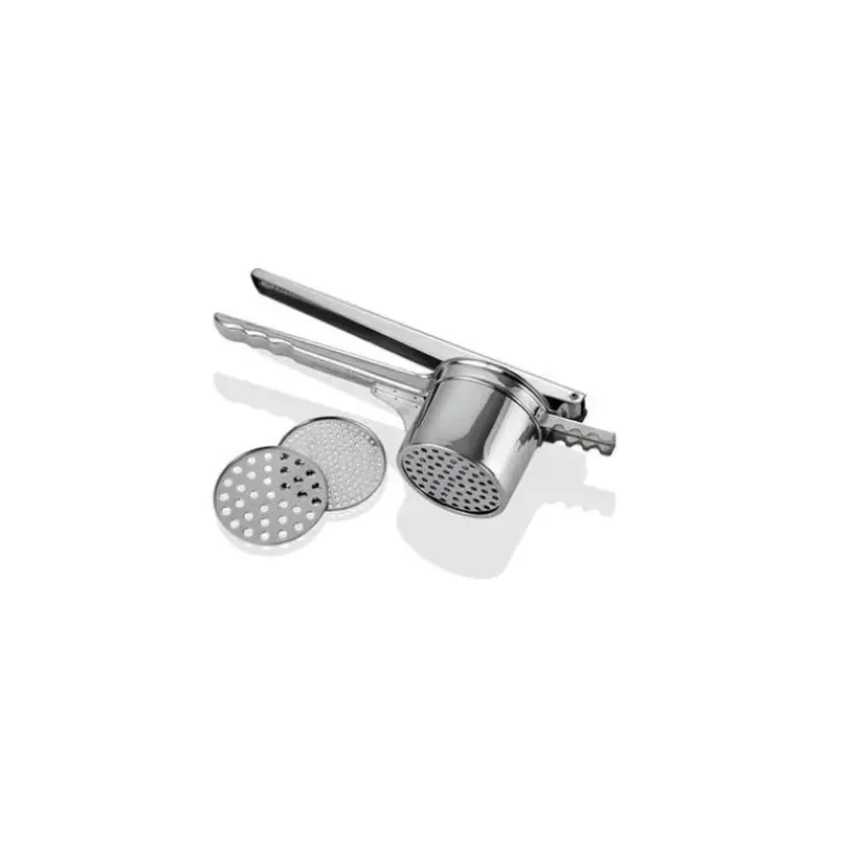 Presse Purée à levier inox 3 grilles