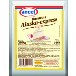 Préparation Bavarois Neutre Alaska Express 200g Ancel