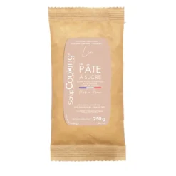 Pâte à Sucre Beige Lin Colorant Naturel 250 g Scrapcooking