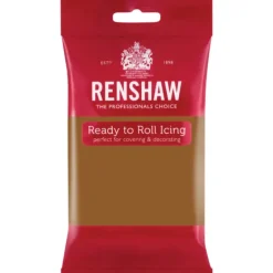 Pâte à Sucre Pro Marron 250g Renshaw