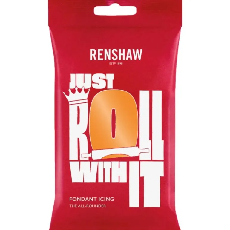 Pâte à Sucre Pro Orange 250g Renshaw