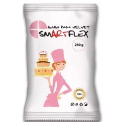 Pâte à Sucre Rose Baby Pink Velvet 250g Smartflex