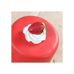 Pâte à Sucre Rouge goût Fraise 250g Funcakes