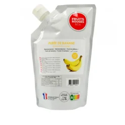 Purée de Banane 1kg Fruits Rouges & Co