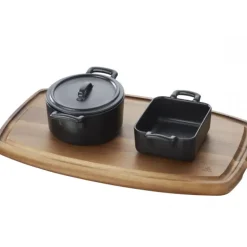 Ramequin Rectangulaire Noir 12x10 cm Belle Cuisine Revol