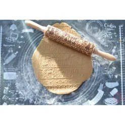 Rouleau à Pâtisserie Motifs Noël Gingerman 39 cm
