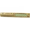 Rouleau Emballage Alimentaire Cire Abeille Pois Vert 30 x 100 cm Pebbly