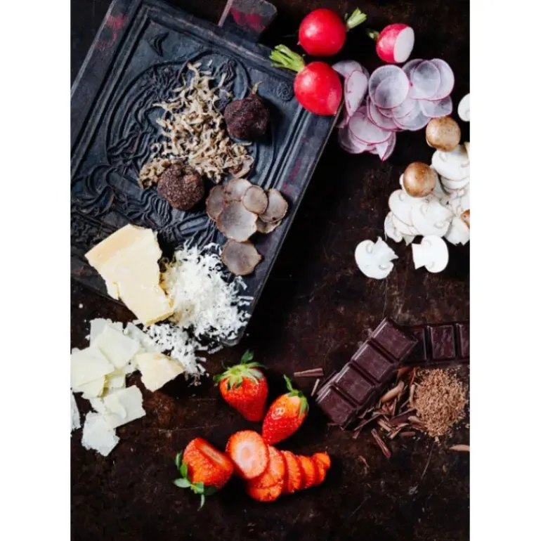 Râpe à Truffes 2en1 Master Manche en Bois Microplane