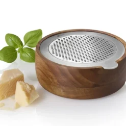 Râpe Grain Fin avec Bol Récupérateur Adhoc