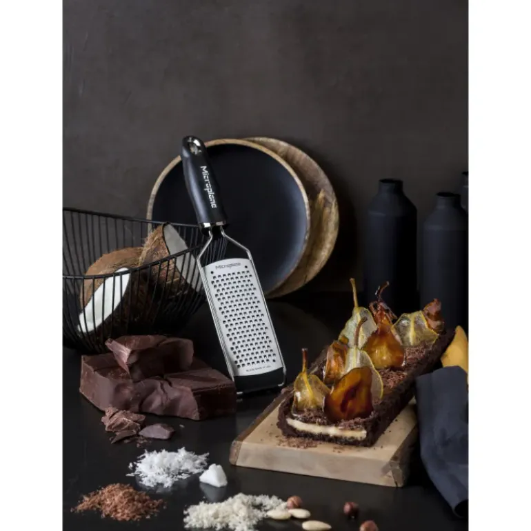Râpe Gros Grains Gourmet Noir Microplane