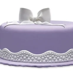 Ruban Pate à Sucre Bulles 1,25 m x H 3 cm (x2) Patisdécor