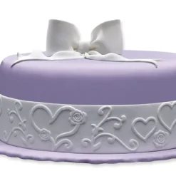 Ruban Pate à Sucre Cœurs 1,25 m x H 5 cm Patisdécor